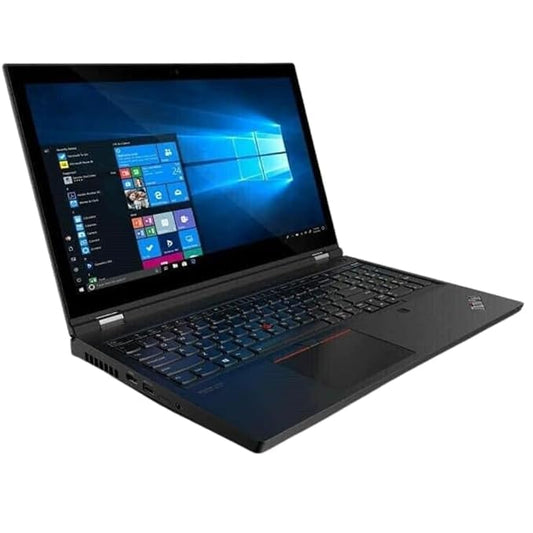 Lenovo ThinkPad P15 Gen 1 Laptop, InteI Core i7‑10850H, 512GB SSD, 32GB RAM, NVIDIA Quadro T1000 Graphics Card (Gaming/Editing), Window 10 Pro Black (Refurbished)