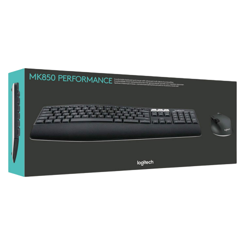 "Logitech MK850 Performance Wireless Keyboard & Mouse Combo – Ergonomic, Multi-Device, Wireless | Buy Online