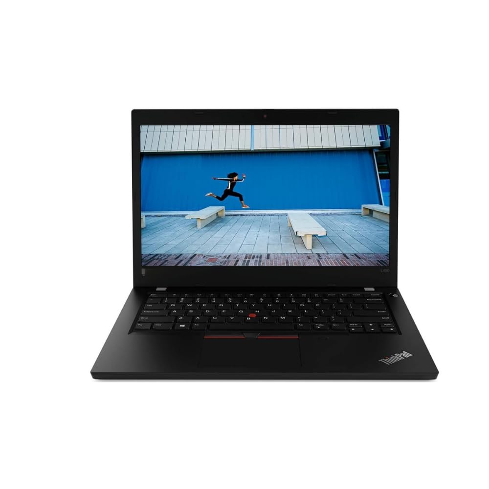 Lenovo ThinkPad L490 Intel Core i5 8th Gen 14-inch Full HD (512GB SSD/16GB RAM/Win 10 pro) Thin and Light,Laptop Black (Refurbished)