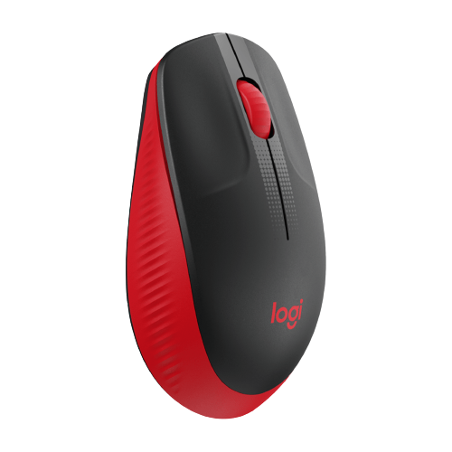 Logitech M190 Wireless Mouse (Red)