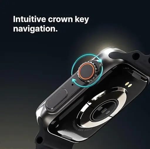 INVICTO T800 Bluetooth Smartwatch with Health Monitoring, Fitness Tracker, AI Voice Assistant & 1.85” Display – Ideal for Men & Women