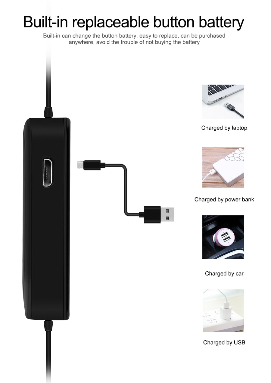 GT Omnidirectional Lavalier Microphone for Smartphones, Cameras, PCs - High-Quality Audio with 6m Cable, Ideal for YouTube, Interviews, and Podcasts (WN1 Pro)