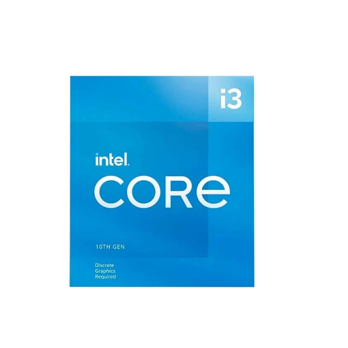 "Intel Core i3-10105F LGA1200 Desktop Processor with 4 Cores, 8 Threads, 6MB Cache, and Turbo Boost up to 4.40 GHz"