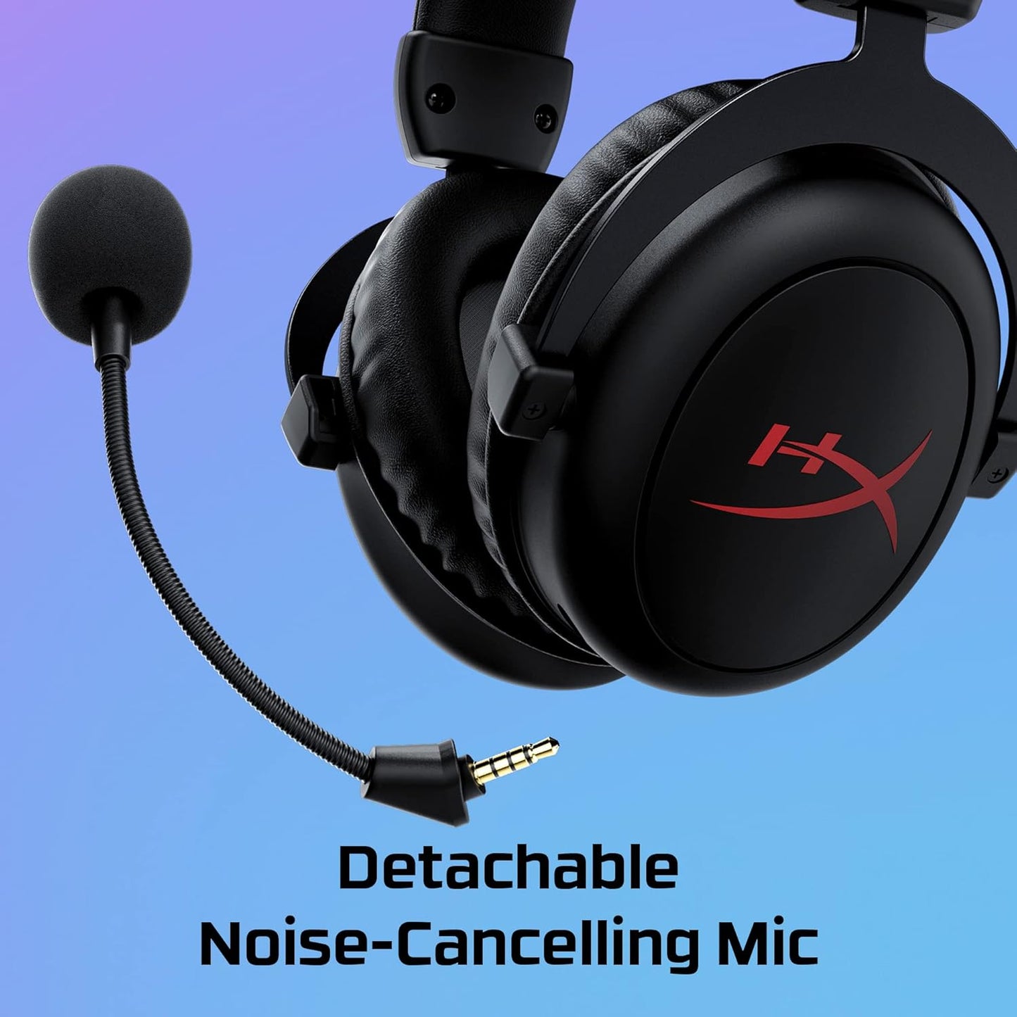 HyperX Cloud Core Wireless Gaming On Ear Headset with DTS Headphone:X Spatial Audio (Black)
