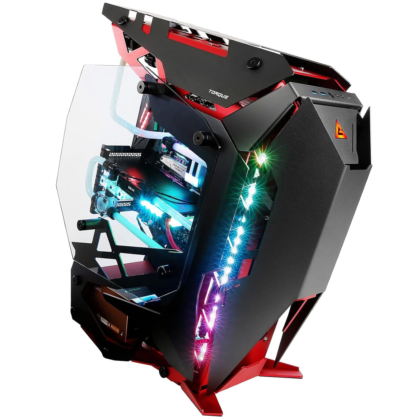 "Antec Aluminum Micro-ATX Case with Tempered Glass Panel - Premium PC Case for Gamers and Builders "
