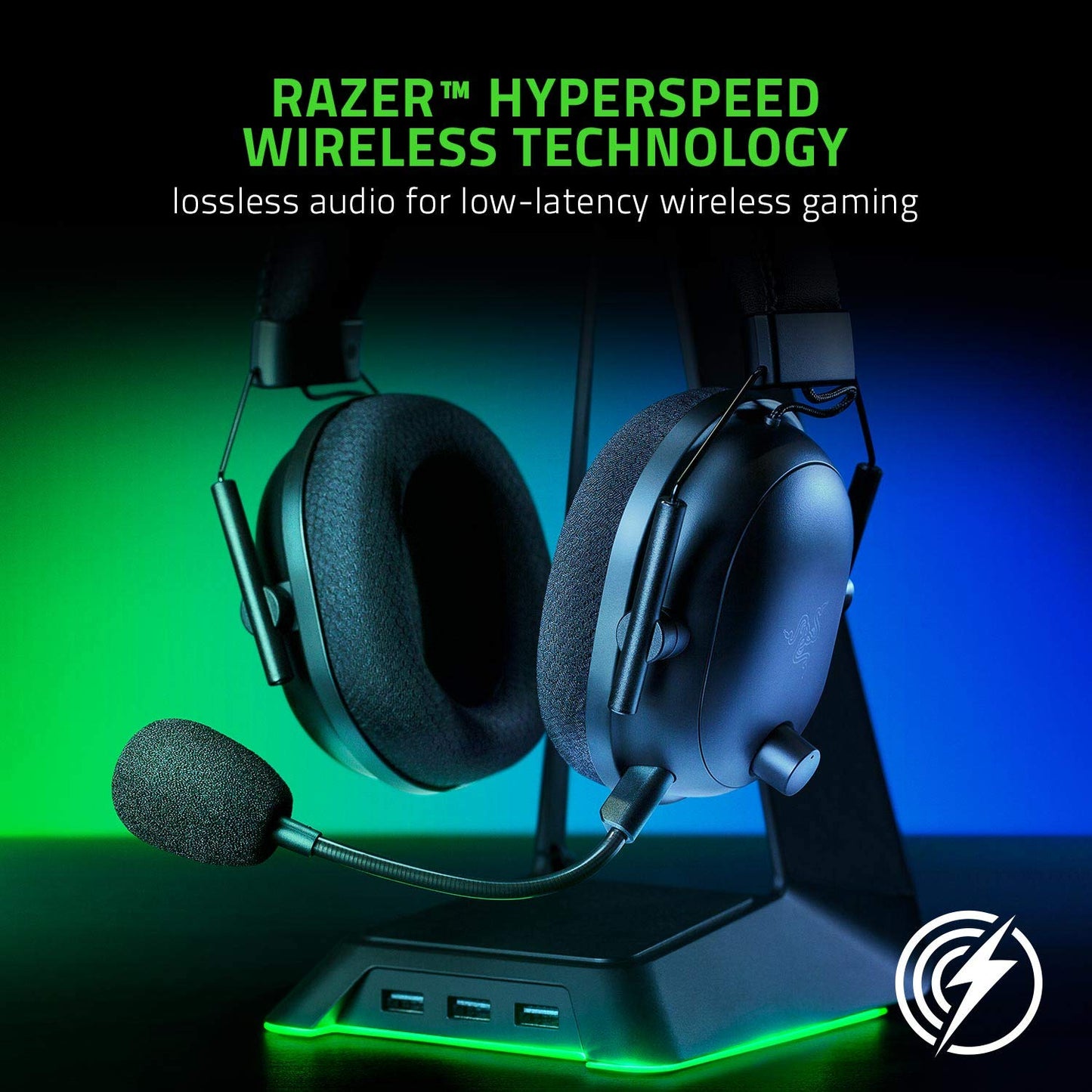 Razer BlackShark V2 Pro Wireless Gaming On Ear Headset (Black)
