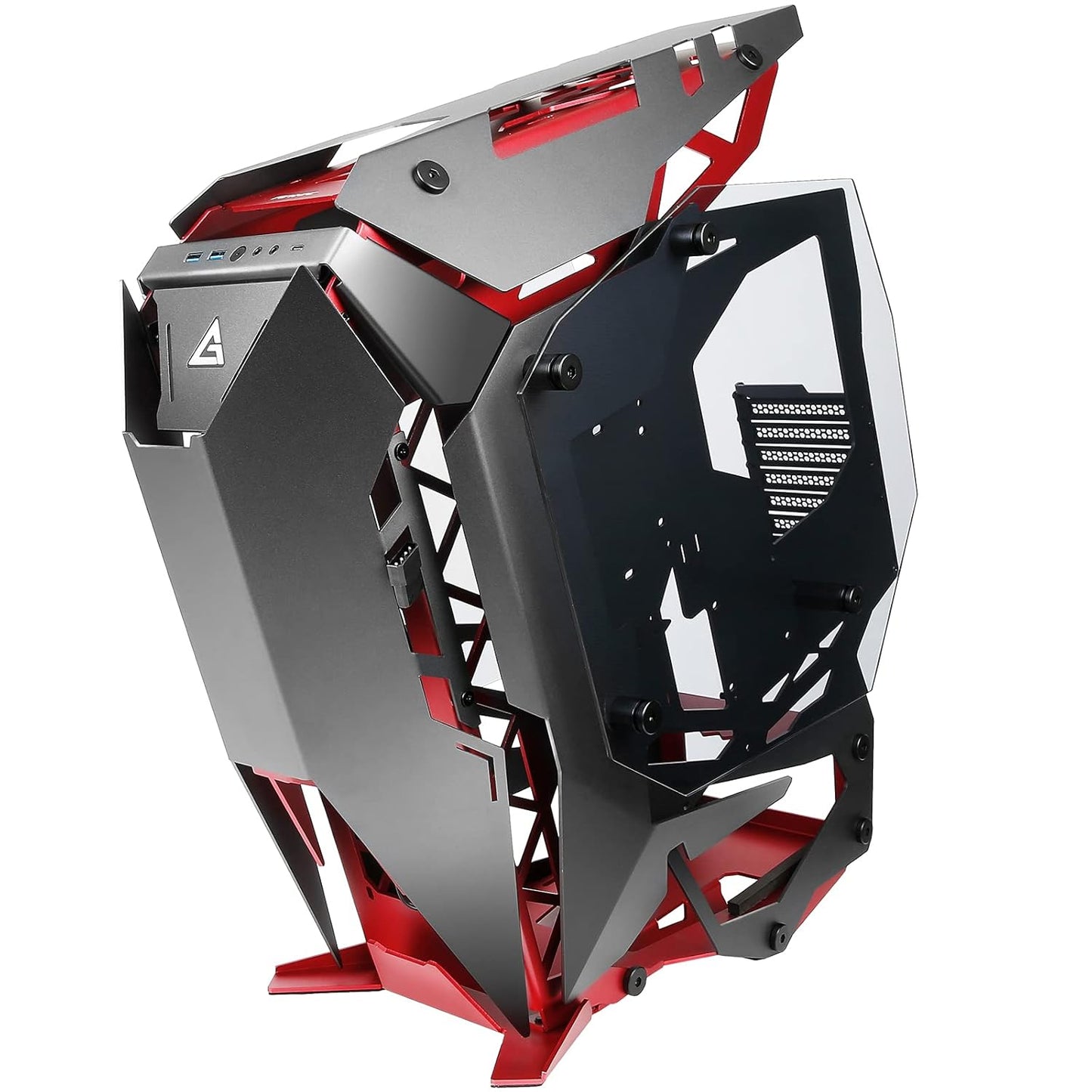 Antec Torque Mid Tower Aluminum Gaming Cabinet I Computer Case Support E-ATX, ATX, Micro-ATX, ITX Motherboard with Tempered Glass (Both Sides)