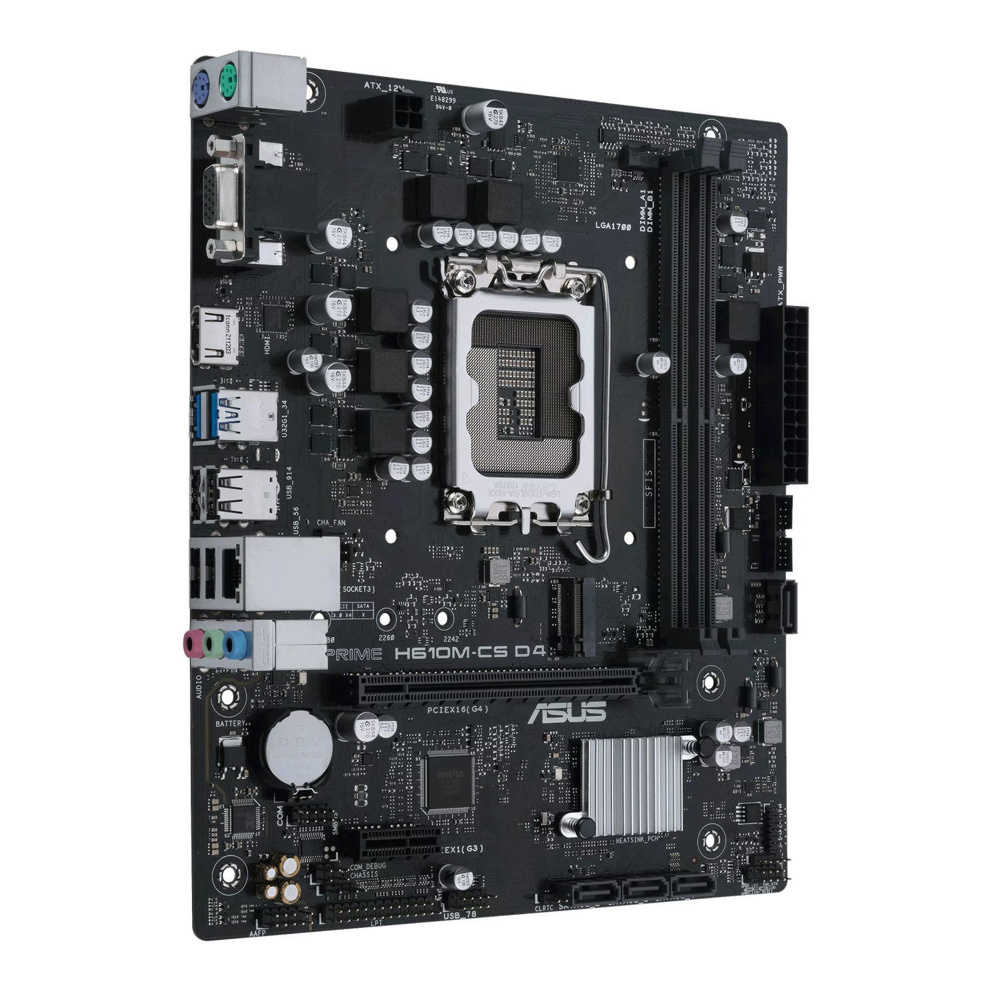 ASUS Prime H610M-CS Motherboard Online in India | Reliable Performance for Intel Processors