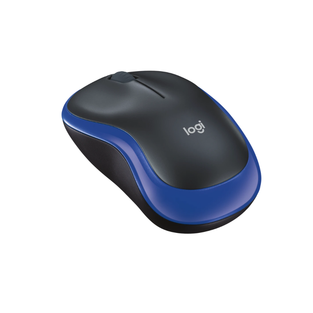 Logitech M185 Wireless Mouse (Blue)
