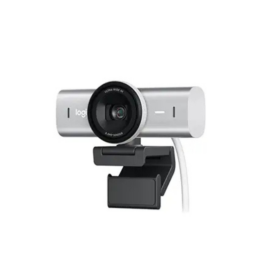 Logitech MX Brio Ultra HD 4K Collaboration and Streaming Webcam, 1080p at 60 FPS, Dual Noise Reducing Mic, USB-C, Works with Microsoft Teams, Zoom, Google Meet