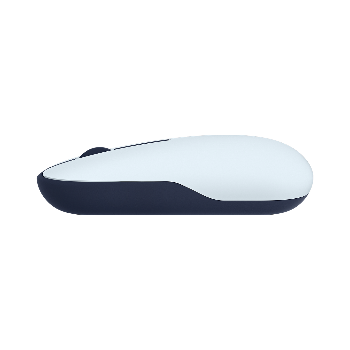 ASUS MD100 Marshmallow/Silent, Adj. DPI, Multi-Mode, with Solar Cover Wireless Optical Mouse (2.4GHz Wireless, Bluetooth, Quiet Blue)