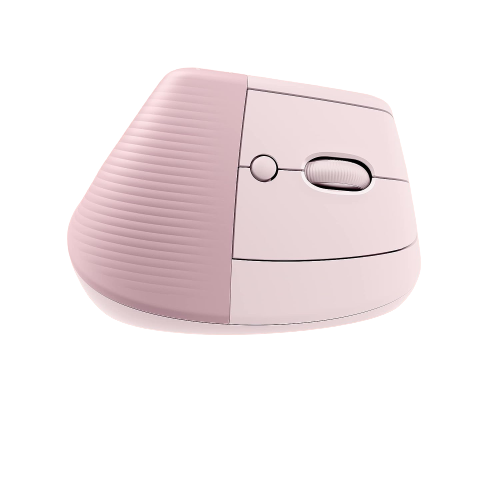 Logitech Lift Vertical Wireless Mouse (Rose)