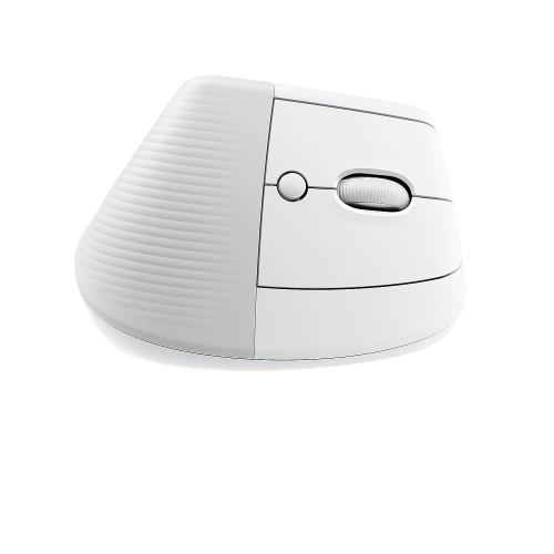 Logitech Lift Vertical Ergonomic Mouse (Pale Grey)