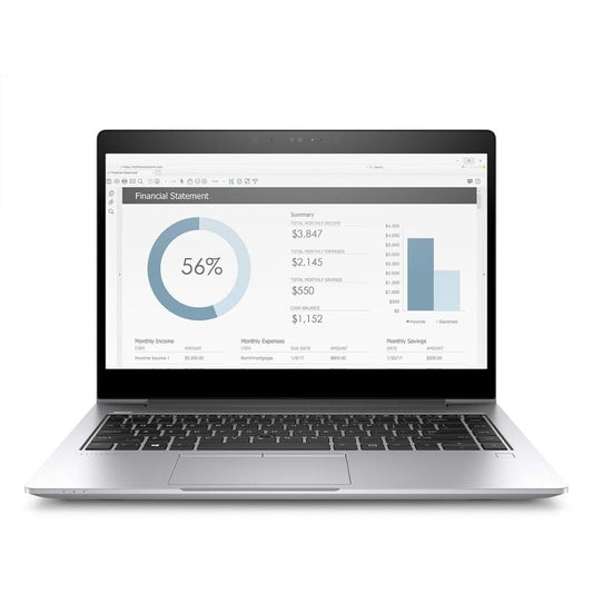 HP EliteBook 830 G5 Notebook Laptop (Intel Core i7 8th Gen Processor /16GB/ 256GB SSD/Window10 Pro 64 bit/Integrated Graphics/ 13.3-inch), Refurbished Silver