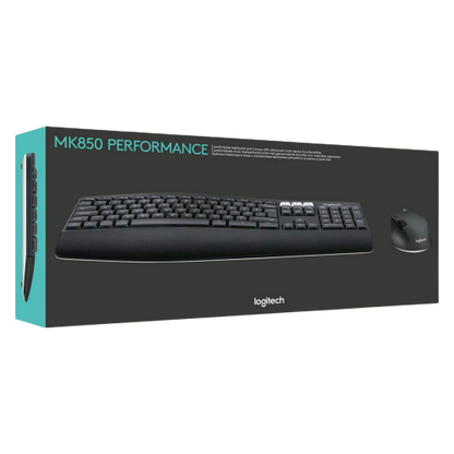 "Logitech MK850 Performance Wireless Keyboard & Mouse Combo – Ergonomic, Multi-Device, Wireless | Buy Online