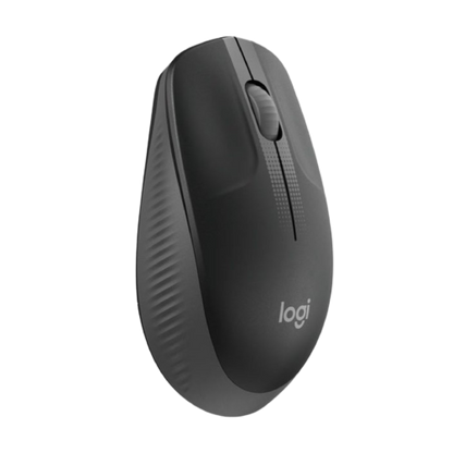 Logitech M190 Wireless Mouse (Charcoal)