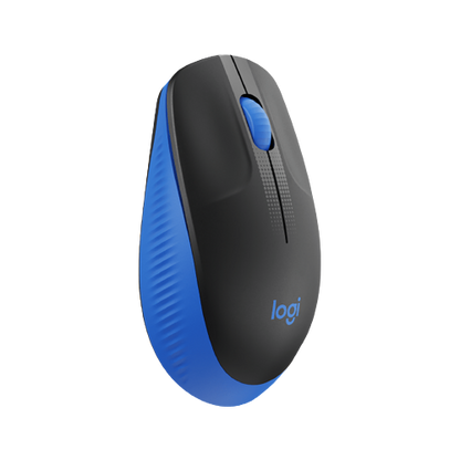 Logitech M190 Wireless Mouse (Blue)