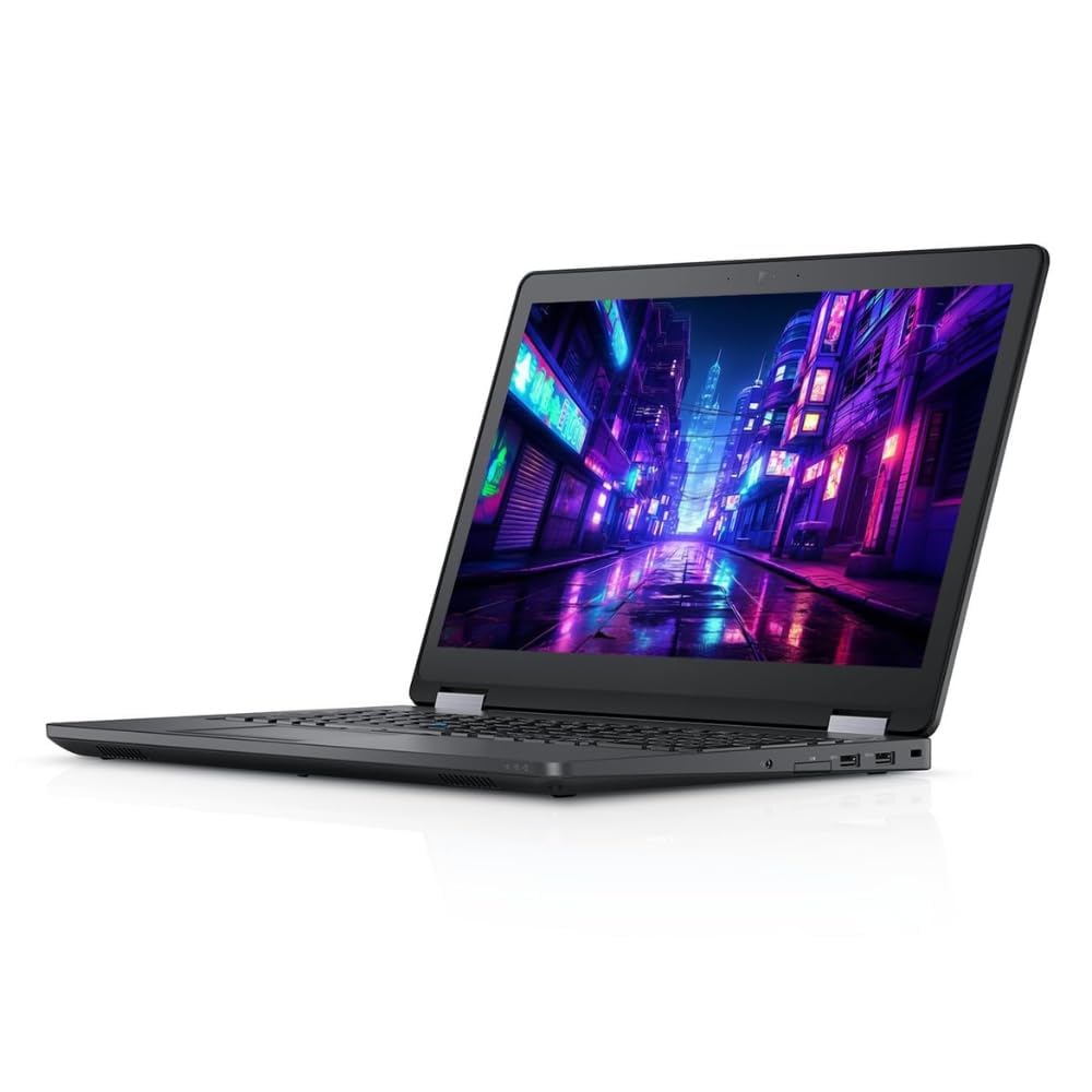 Dell Latitude E5570 Intel Core i7 6th Gen (16 GB DDR4 RAM/512 GB SSD(Gaming & Editing) Thin & Light HD Laptop (15.6" (39.6 cm) FHD/Win 11//WiFi/BT/InteI HD Graphics) Black (Refurbished)