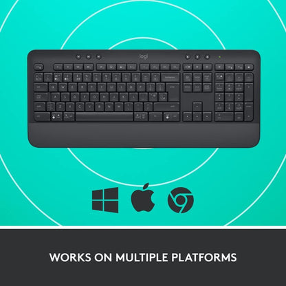 Logitech Signature K650 Wireless Keyboard (White)