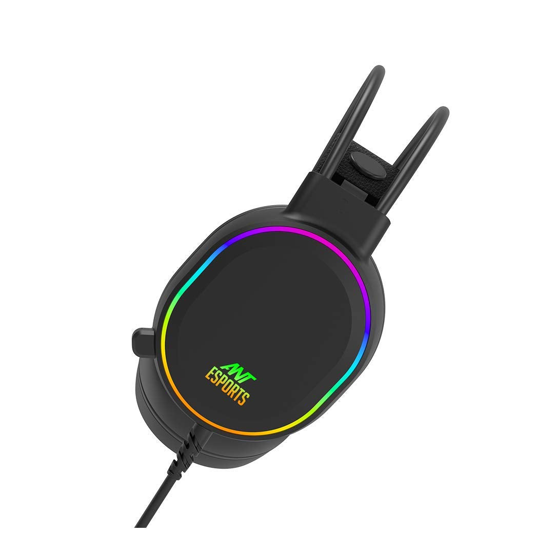 Ant Esports H1000 Pro RGB Gaming Headset (Black)
