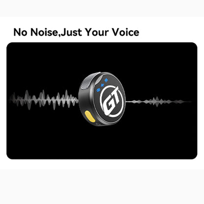 GT X1 Noise-Cancelling Wireless Microphone for Youtubers, Smartphones (USB-C & Lightning Compatible) – Lavalier Mic Perfect for Vlogging, Podcasts, Interviews & Content Creation