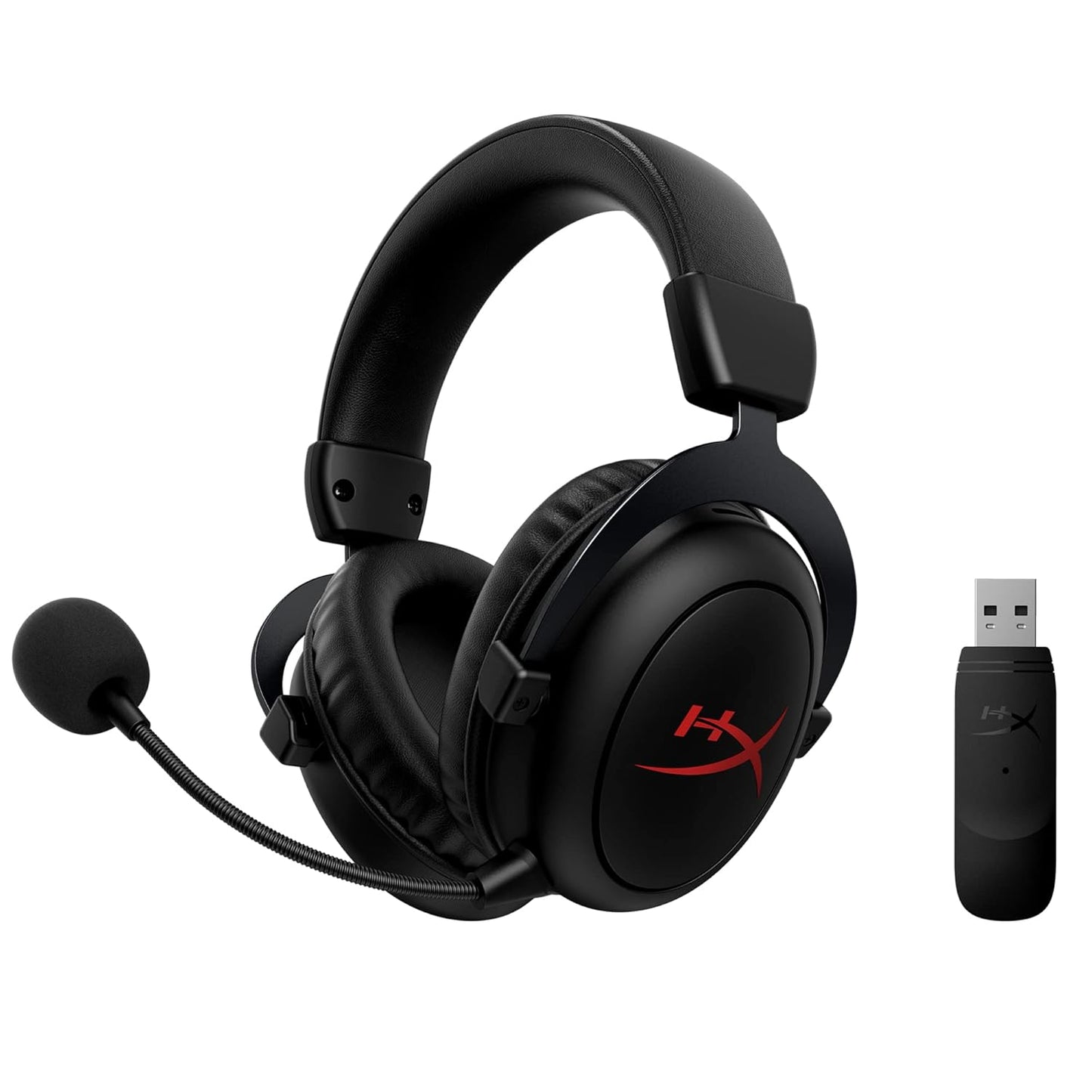 HyperX Cloud Core Wireless Gaming On Ear Headset with DTS Headphone:X Spatial Audio (Black)