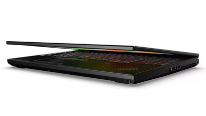 Lenovo Think Pad P51 7th Gen Intel Core i7 4GB GDDR5 Graphics Card Workstation FHD Gaming/Editing Laptop (16 GB DDR4 RAM, 512 GB SSD, 15.6" (39.6 cm) FHD, Win 10 pro, M S Office), Black (Refurbished)