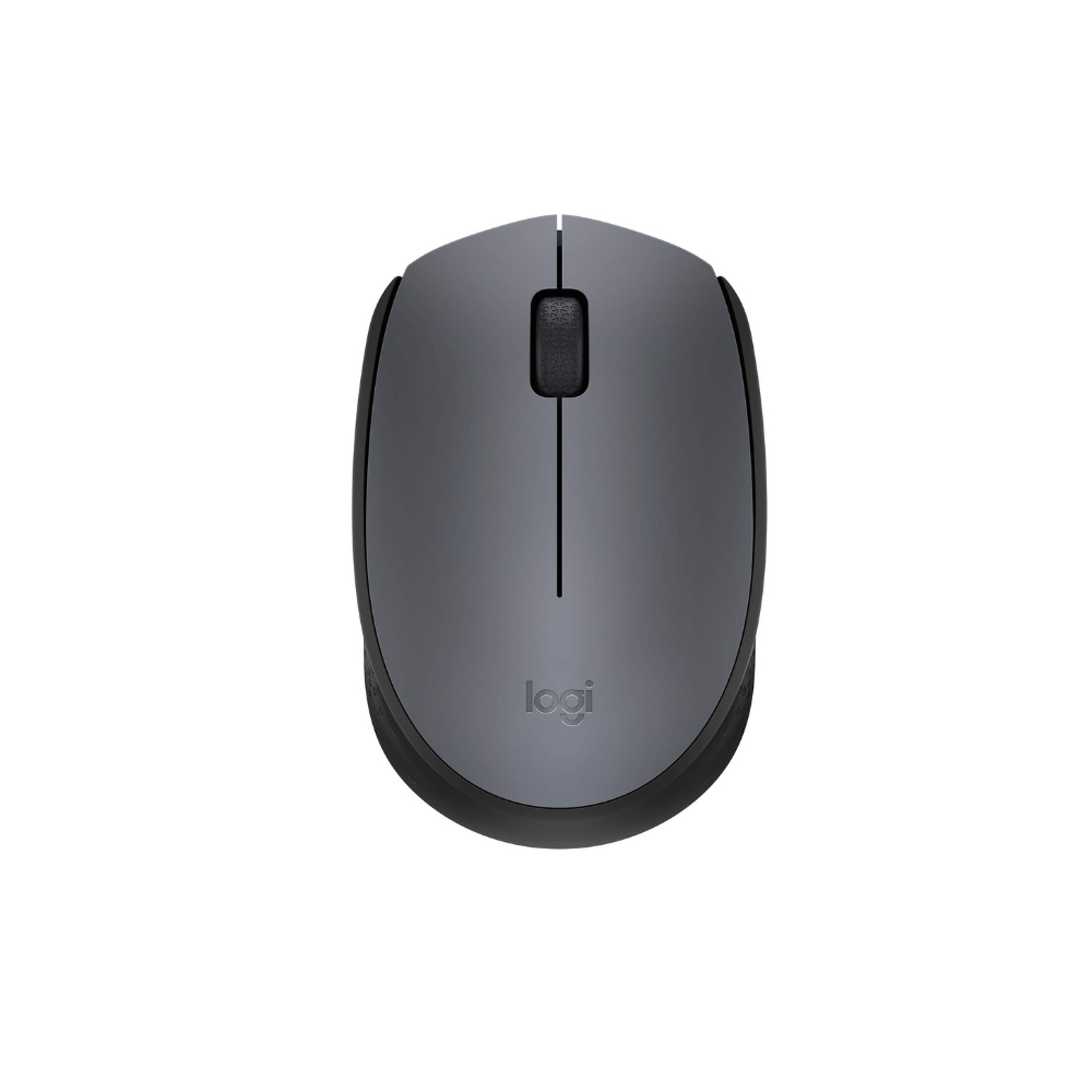 Logitech M171 Wireless Mouse (Grey/Black)
