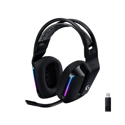 Logitech G733 Ultra-Lightweight Wireless Gaming Headset (Black)