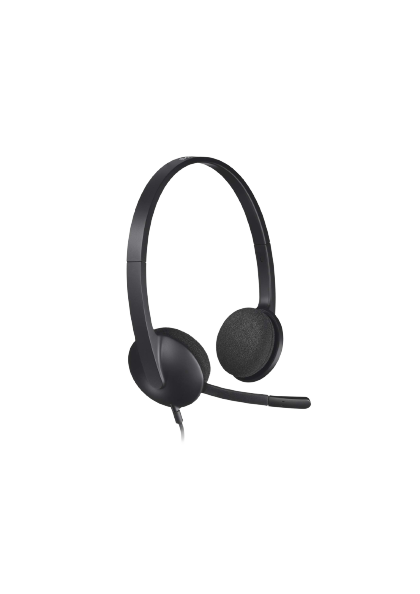 Logitech H340 USB Headset – Comfortable, Noise-Canceling, and High-Quality Audio for Work and Play