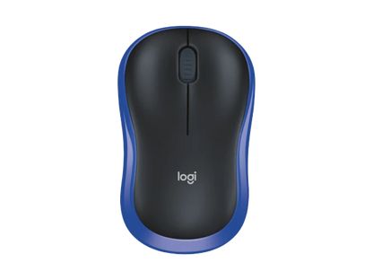 Logitech M185 Wireless Mouse (Blue)