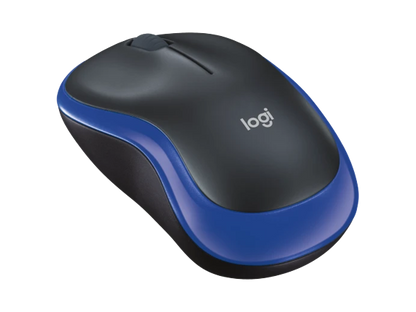 Logitech M185 Wireless Mouse (Blue)